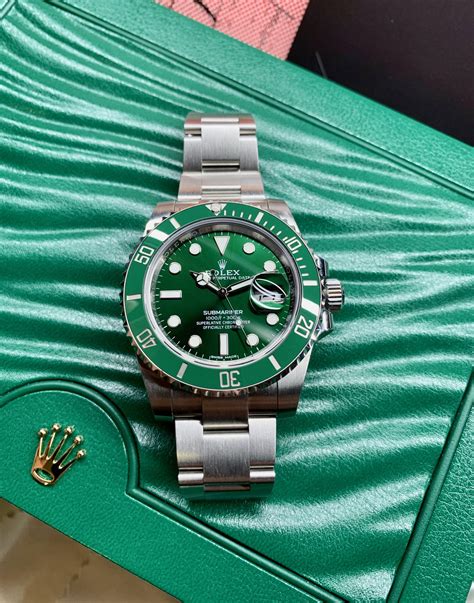 rolex hulk green band|rolex hulk price chart.